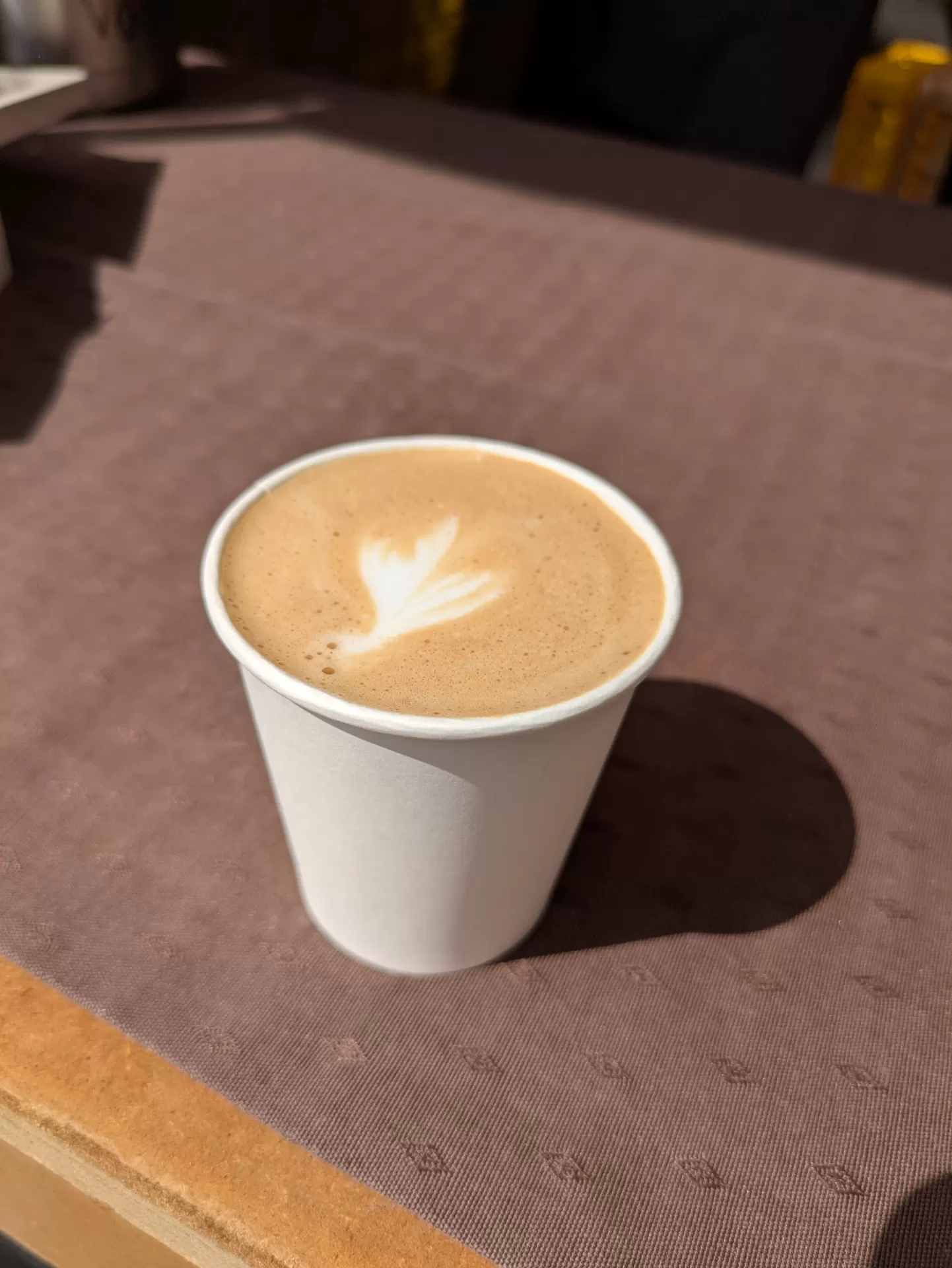 ☕ Coffee: flat white