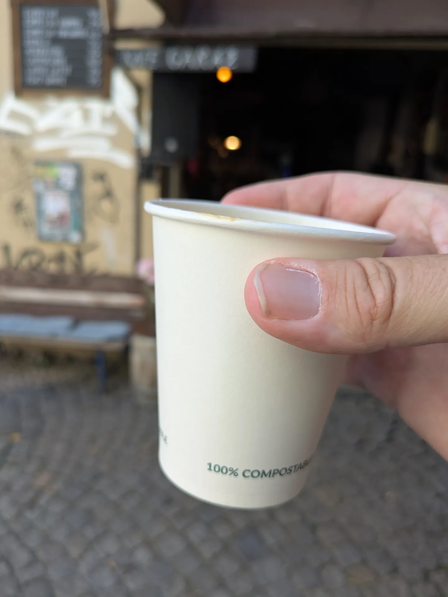 ☕ Coffee: flat white